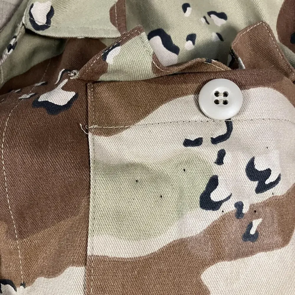 Vintage Propper BDU Jacket Youth 14 Desert‎ Camo Field Shirt 4 Pocket BSA 00s
